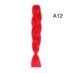 Kanekalon Hajfonat – 200 cm – Piros (A12)