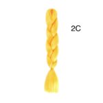 Kanekalon Hajfonat – 200 cm – Sárga (2C)