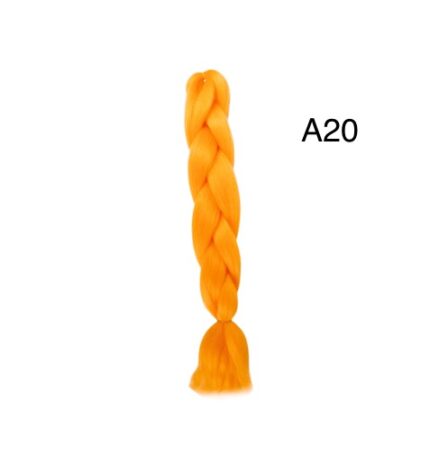 Kanekalon Hajfonat – 200 cm – Narancssárga (A20)