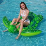 Óriás Felfújható Teknős Úszógumi – Zöld
