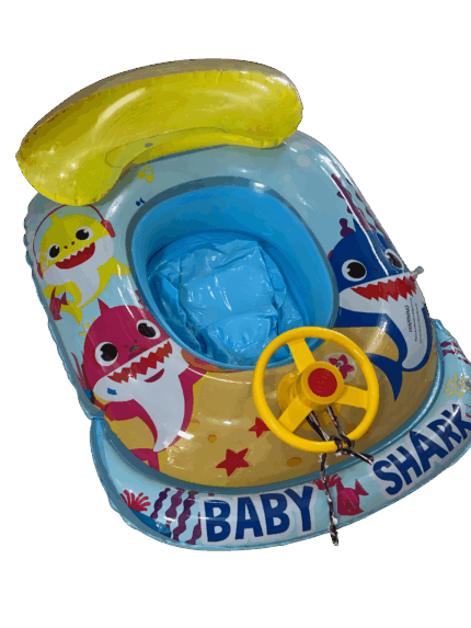 Baby Shark Felfújható Bébiúszógumi Kormánnyal