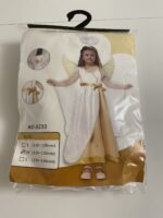 👼 Angyalka farsangi jelmez – aranyszárnyas, mesés ruha kislányoknak - Image 4