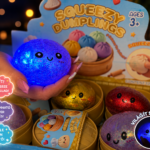 ✨ Világítós Squishy Dumplings – A legcukibb nyomkodható meglepetés! ✨