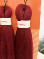 Kanekalon Fonott Haj – Bordó/Burgundi (A19) – 3×100 g - Image 2