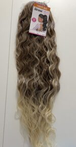 Sirena Cecilia hullámos copf póthaj 80 cm – 180 g – T6/613 ombre szőke