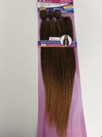 Tresszelt póthaj 255 g – T1B/27 ombre barna-szőke – 4 részes