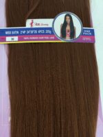 Miss Satin tresszelt póthaj 255 g – 4 részes – 24”, 26”, 28” – 30-as világos gesztenyebarna - Image 3